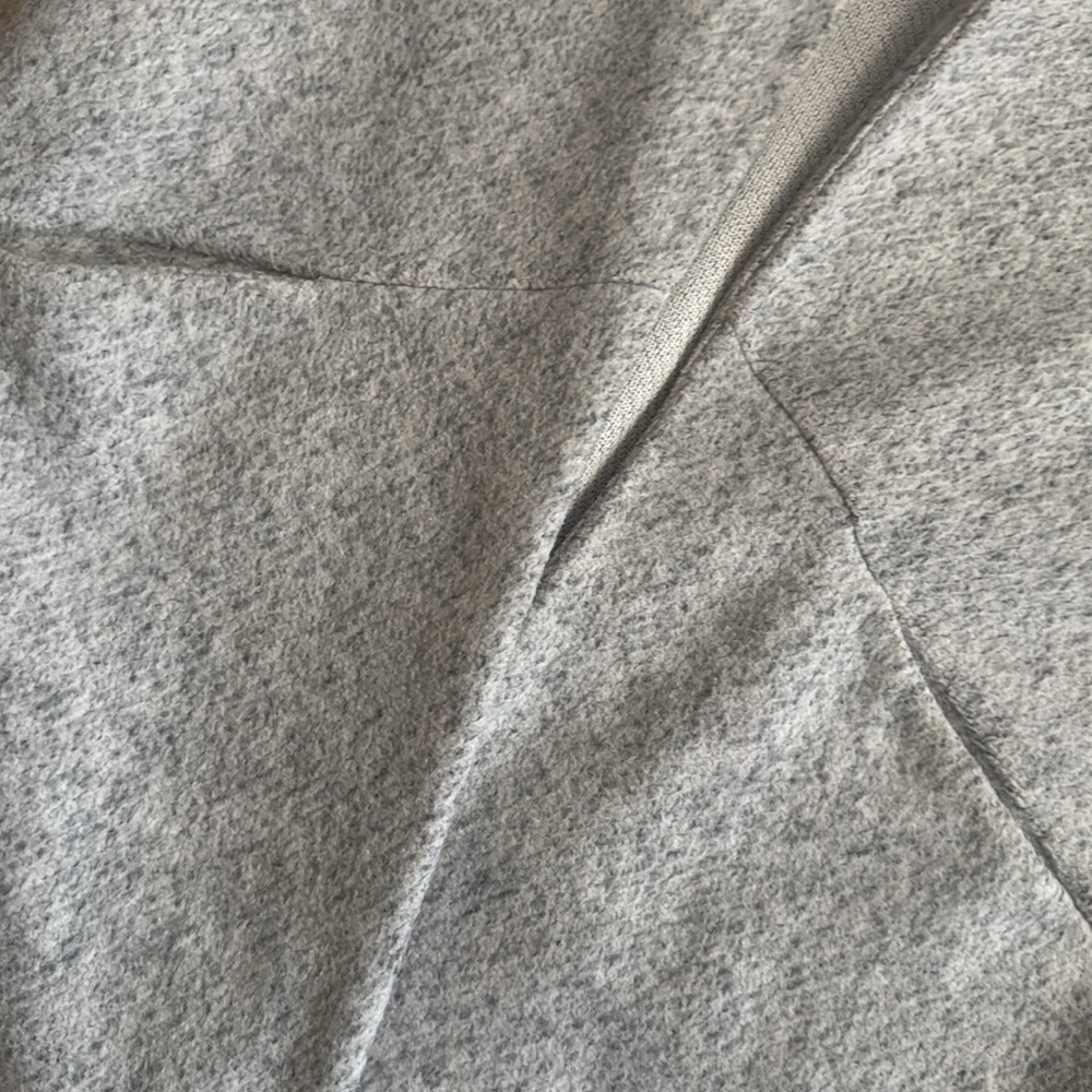 Express Light Gray Open Sweater Jacket - Size Large - Picture 3 of 3